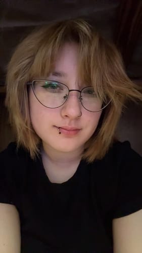 Customer photo review of Kylee Eyeglasses