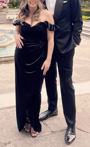 Customer photo review of Heidi Maxi Dress by Bariano - RENTAL