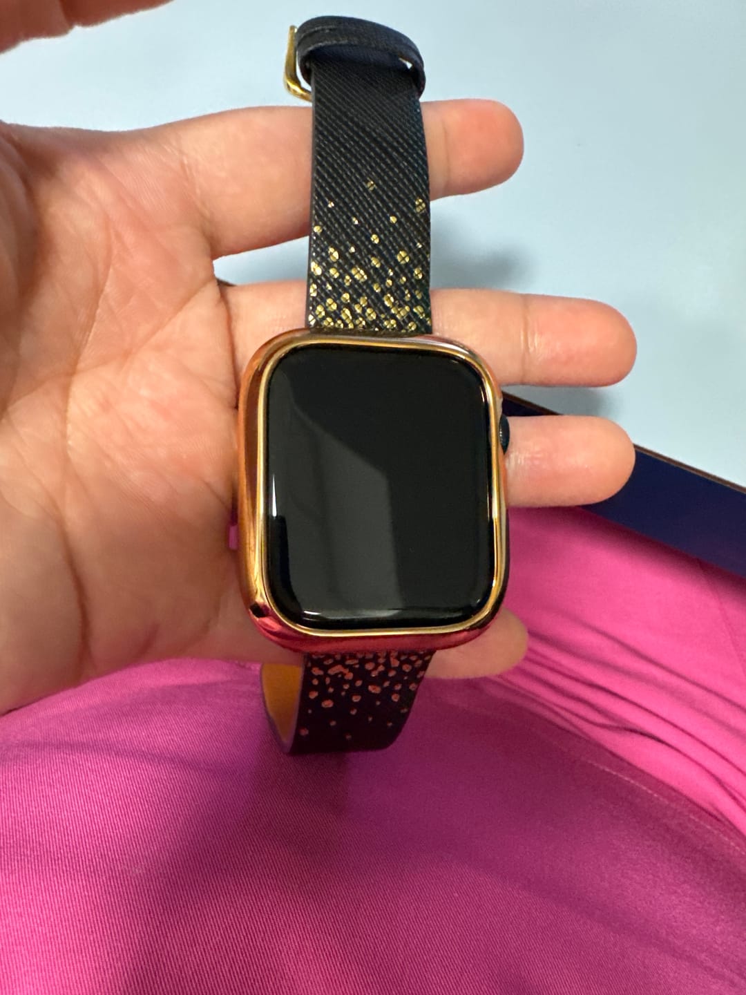 Customer photo review of Starfall Leather Band - FINAL SALE