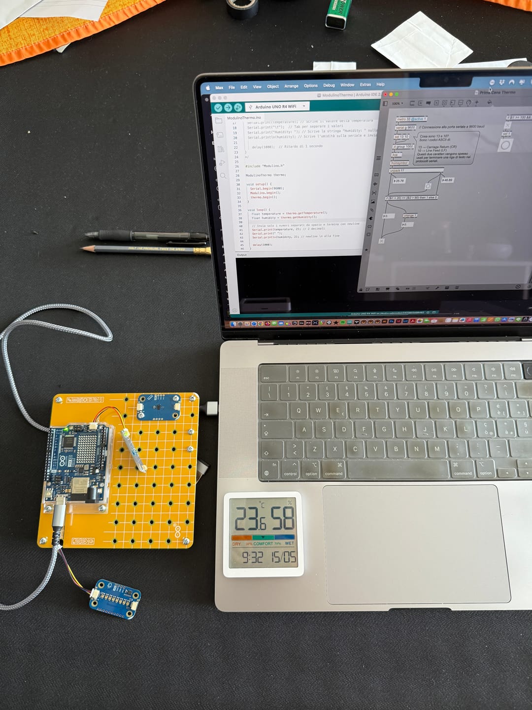 Customer photo review of Arduino Plug and Make Kit