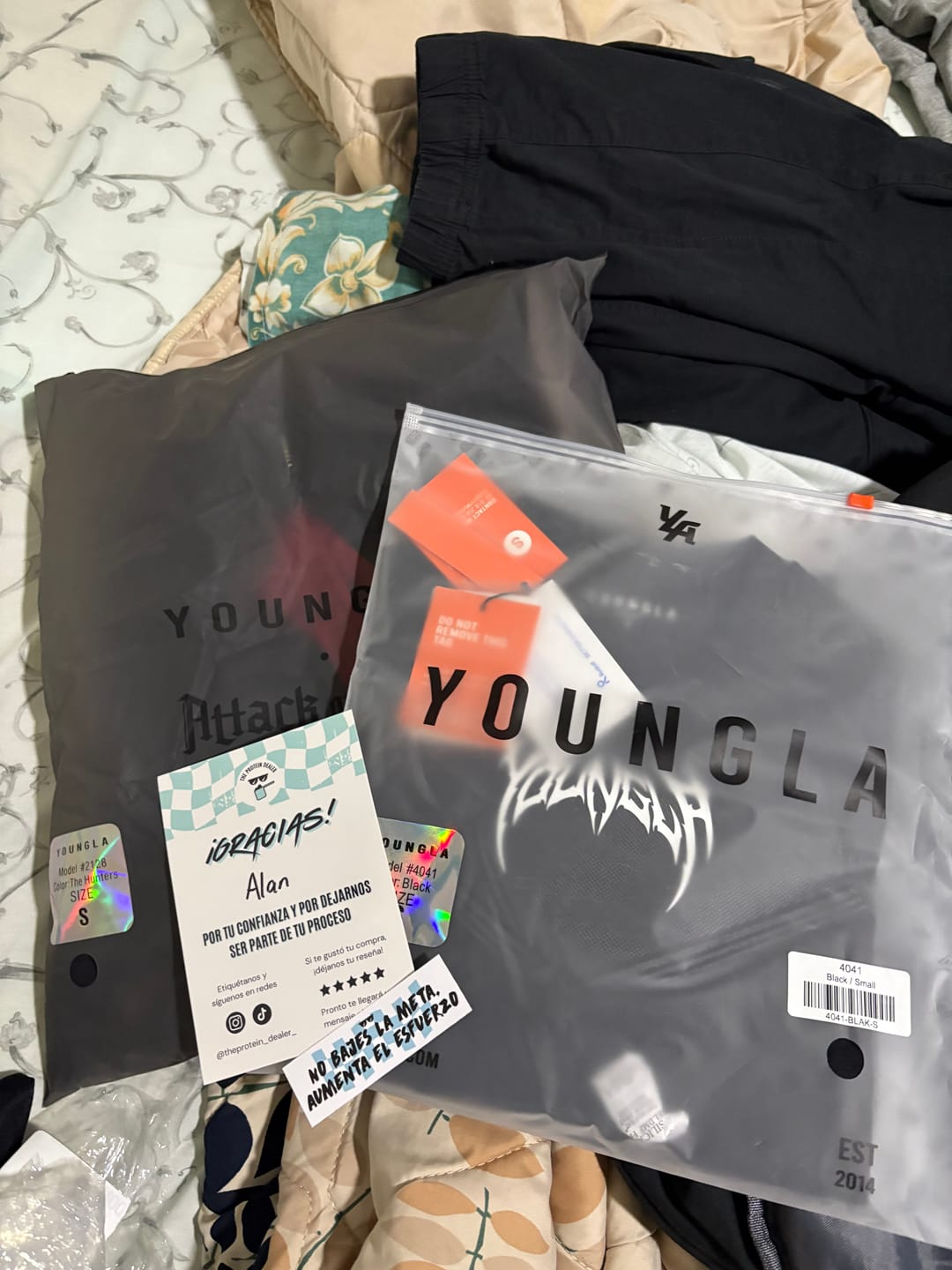 Customer photo review of AOT© x YLA BAGGY JOGGERS #2128