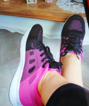 Customer photo review of Ortho Sport Max Zapatillas ortopédicas para el dolor de pies