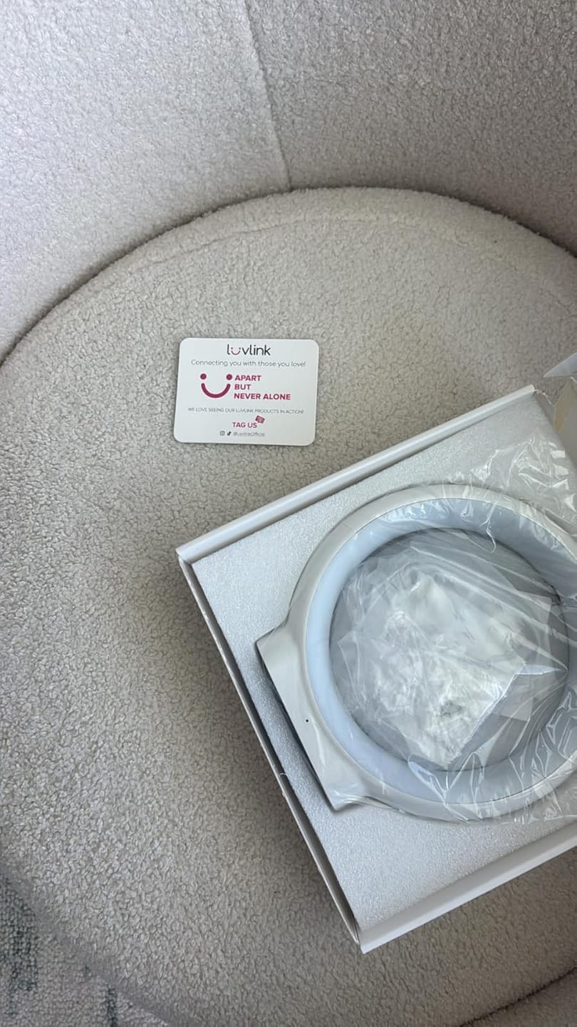 Customer photo review of Infinity Lamp