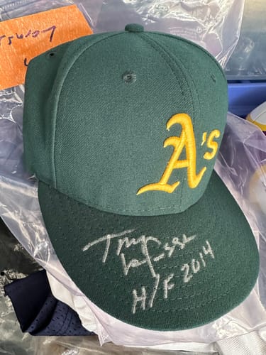 Customer photo review of Tony LaRussa Autograph Signing