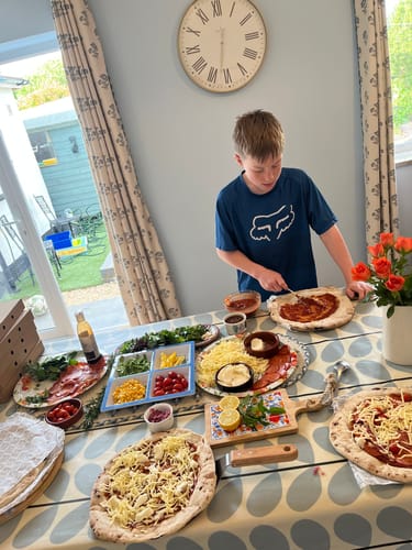 Customer photo review of Sourdough Pizza Bases