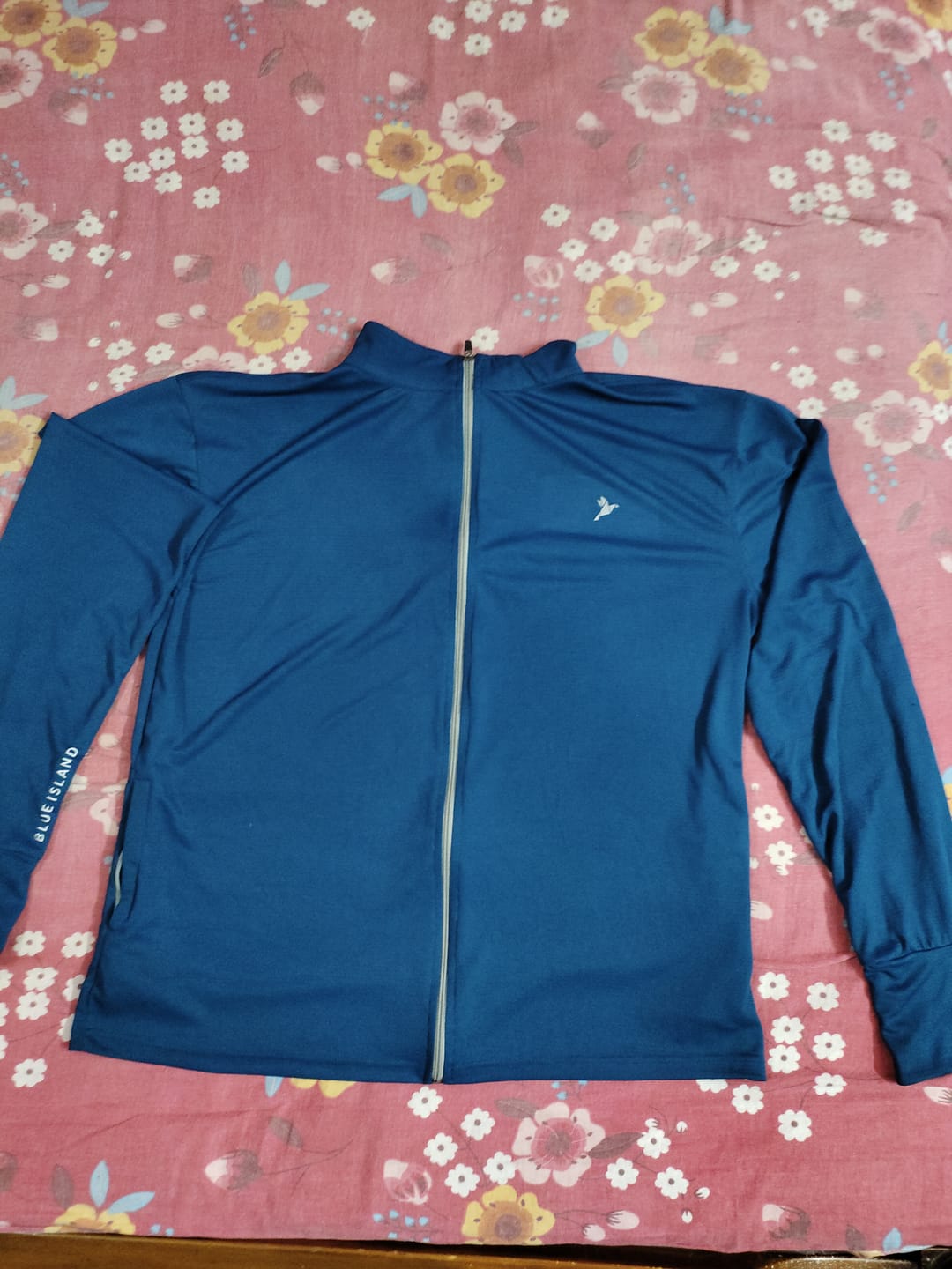 Customer photo review of Sapphire Blue - Sunblock Jacket