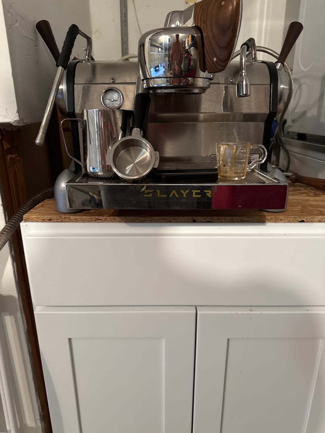 Customer photo review of Precision Espresso Portafilter & Basket Bundle - LM & E61