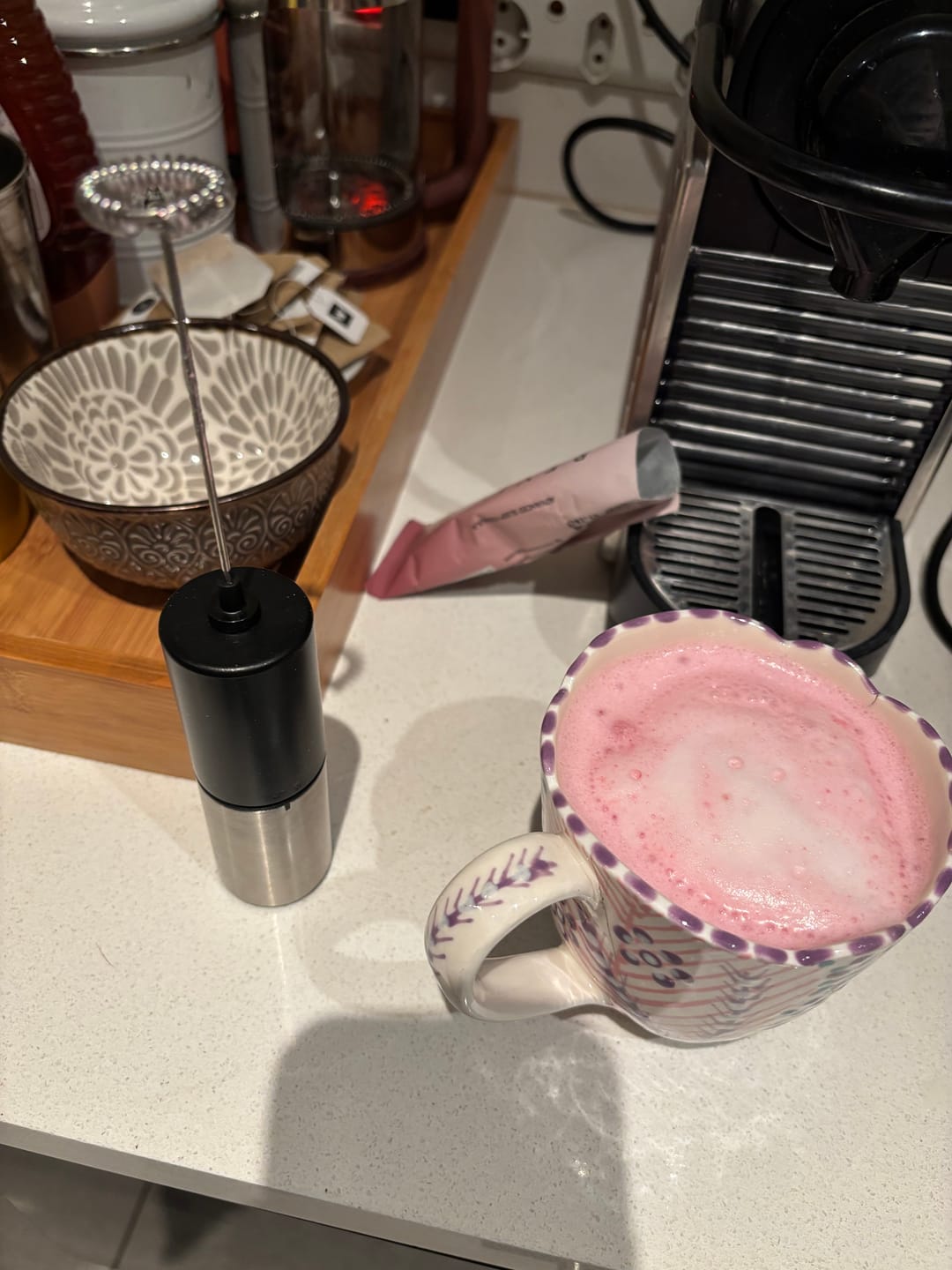 Customer photo review of Moon Mylk Collagen Latte - Advanced Sleep Formula Latte