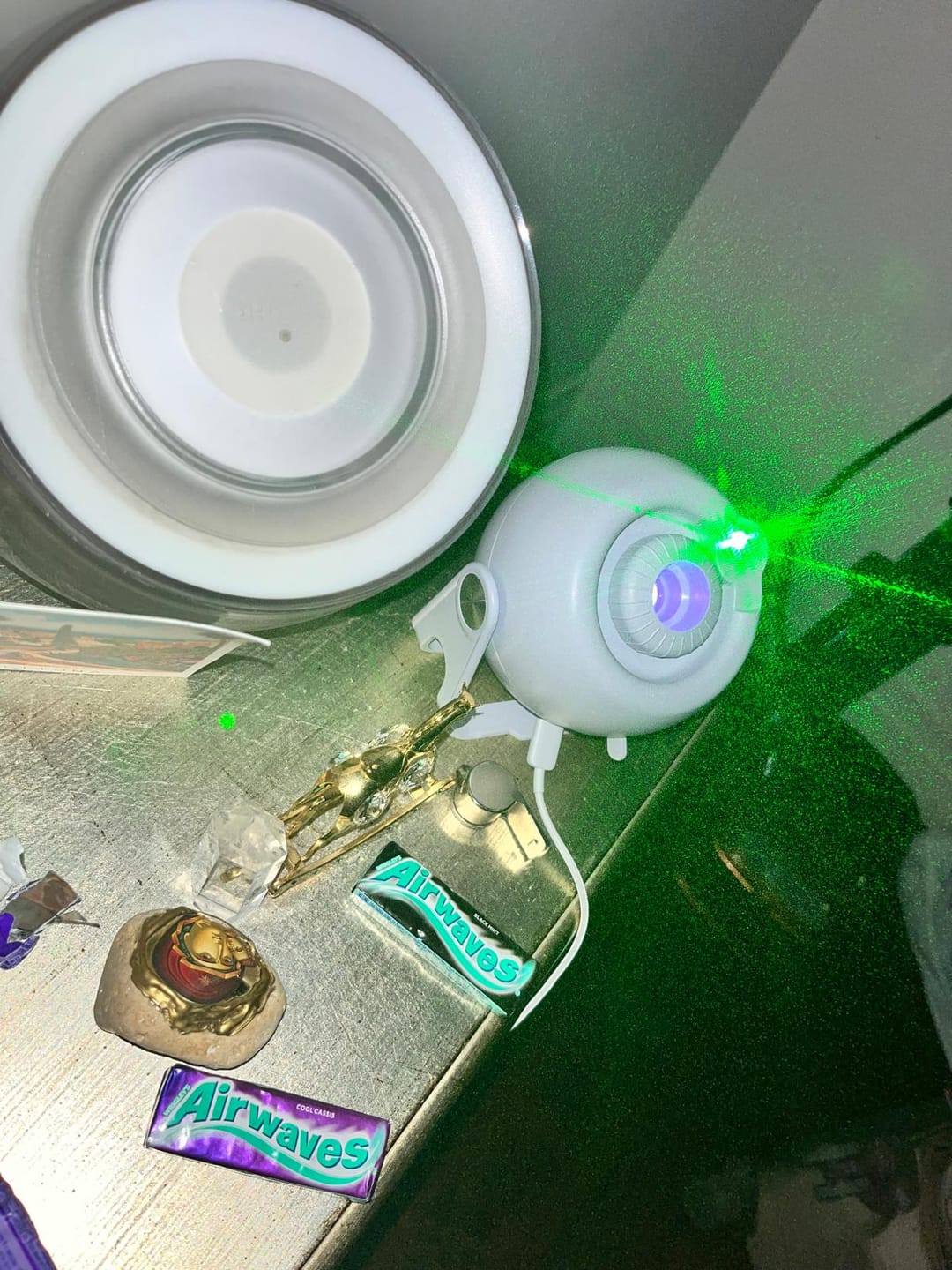 Customer photo review of (GIFTING OFFER) Godisabove - The Bible Galaxy Projector (Comes with 6 Free Discs)
