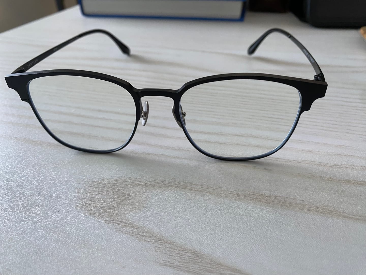 Customer photo review of Aron | Magnetic Clip-on Eyeglasses Sunglasses | ZanyLen New Arrival 2025