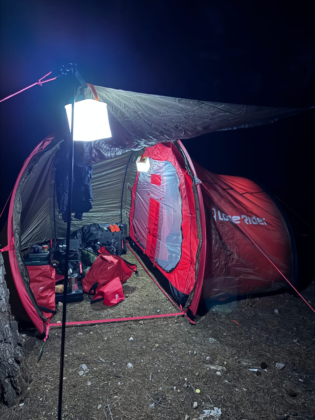 Customer photo review of MotoTent Awning Kit