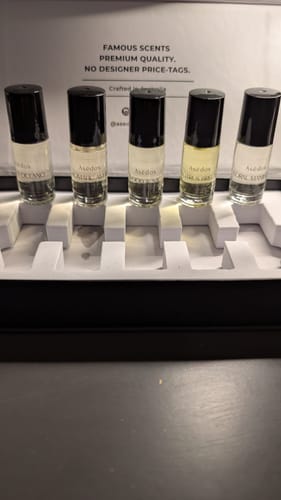 Customer photo review of Asēdos Perfume Oil Collection - Fresh