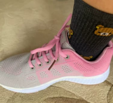 Customer photo review of Ortho Sport Max Zapatillas ortopédicas para el dolor de pies