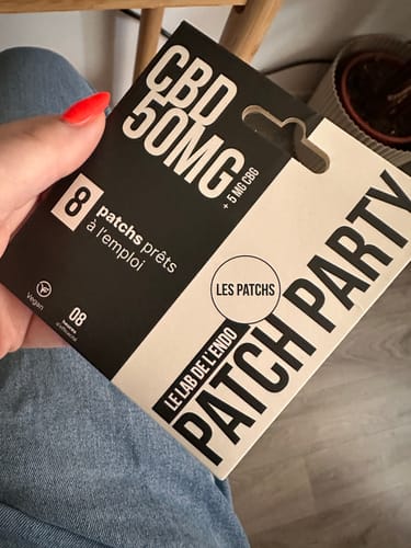 Customer photo review of Patchs CBD - 55MG