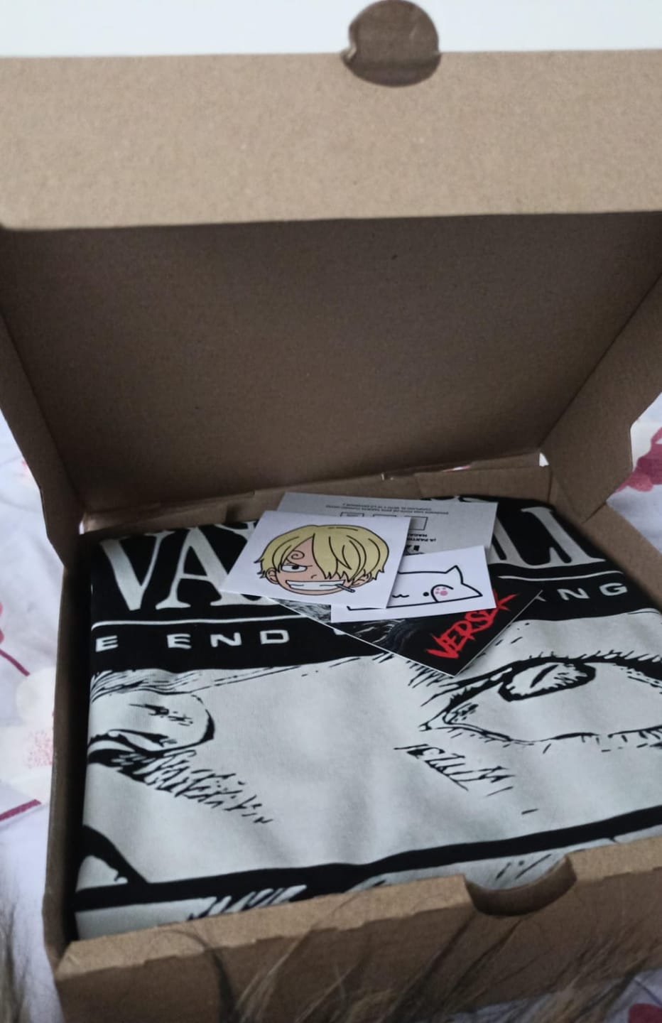 Customer photo review of Eva Eyes T-Shirt