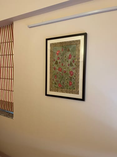 Customer photo review of Madhubani Motifs Flower Vintage III, Madhubani Art