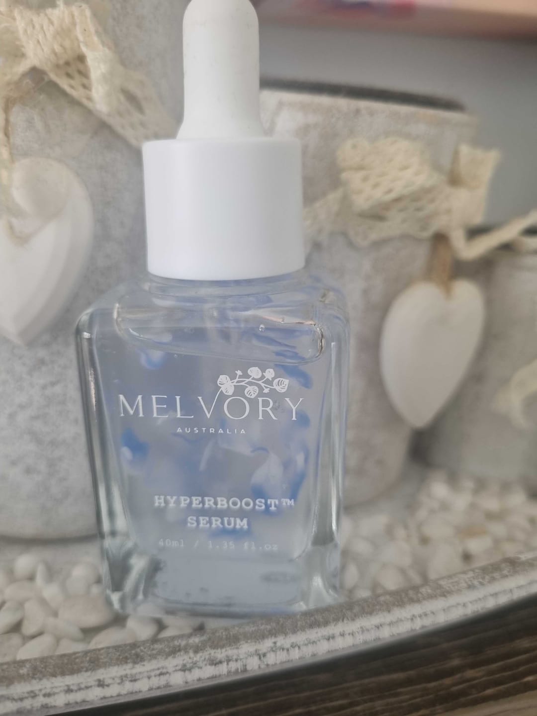Customer photo review of Hyaluronic HyperBoost Serum