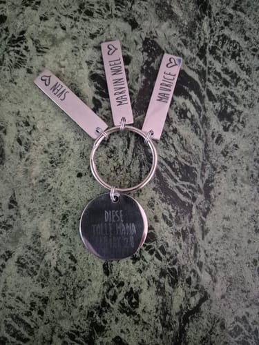 Customer photo review of Diese tolle Mama gehört zu - Schlüsselanhänger