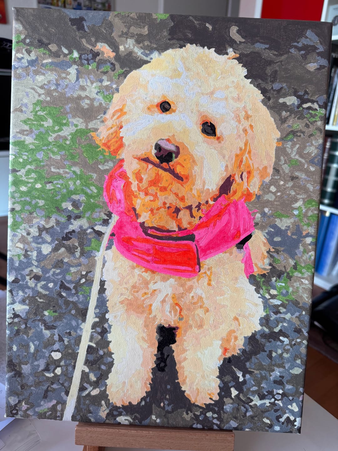 Customer photo review of Dein eigenes Bild oder Foto - Malen nach Zahlen