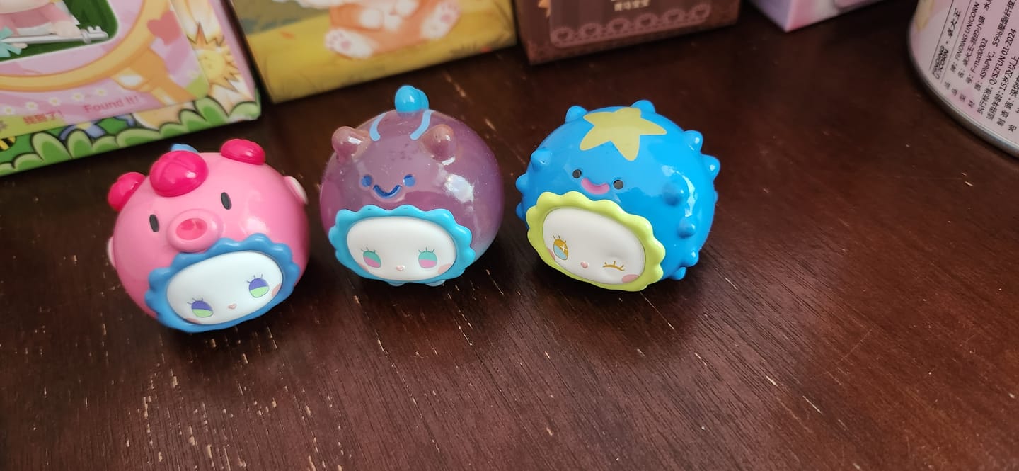 Customer photo review of Emma Ocean Bubble Beans Series Blind Box