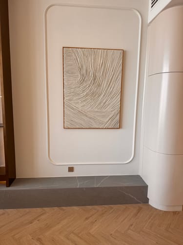 Customer review photo for Plaster Art Texture Painting #SG032