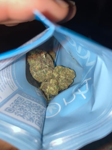 Customer photo review of Purple Push Pop -THCa Flower