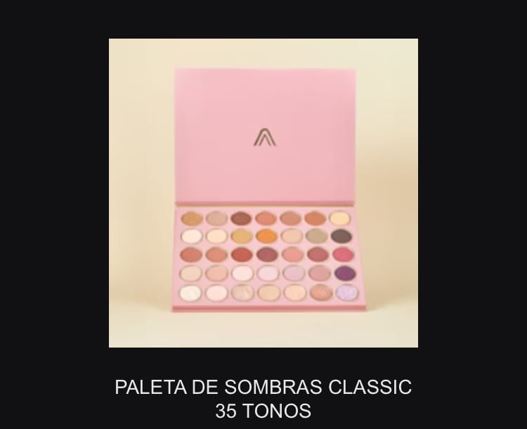 Customer photo review of PALETA DE SOMBRAS CLASSIC 35 TONOS