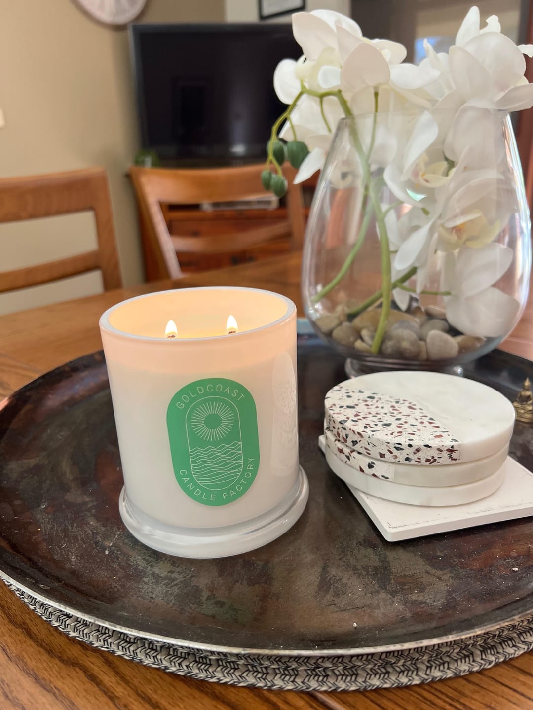 Customer photo review of Gold Coast Beach Signature Candle 380g
