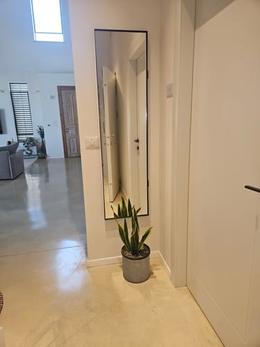 Customer photo review of דלת מראה להסתרת ארון חשמל