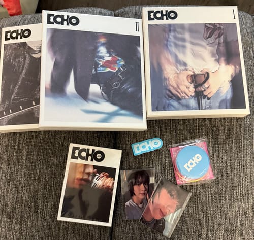 Customer photo review of BTS JIN - ECHO 2ND SOLO MINI ALBUM WEVERSE SHOP GIFT EARLY BIRD SET