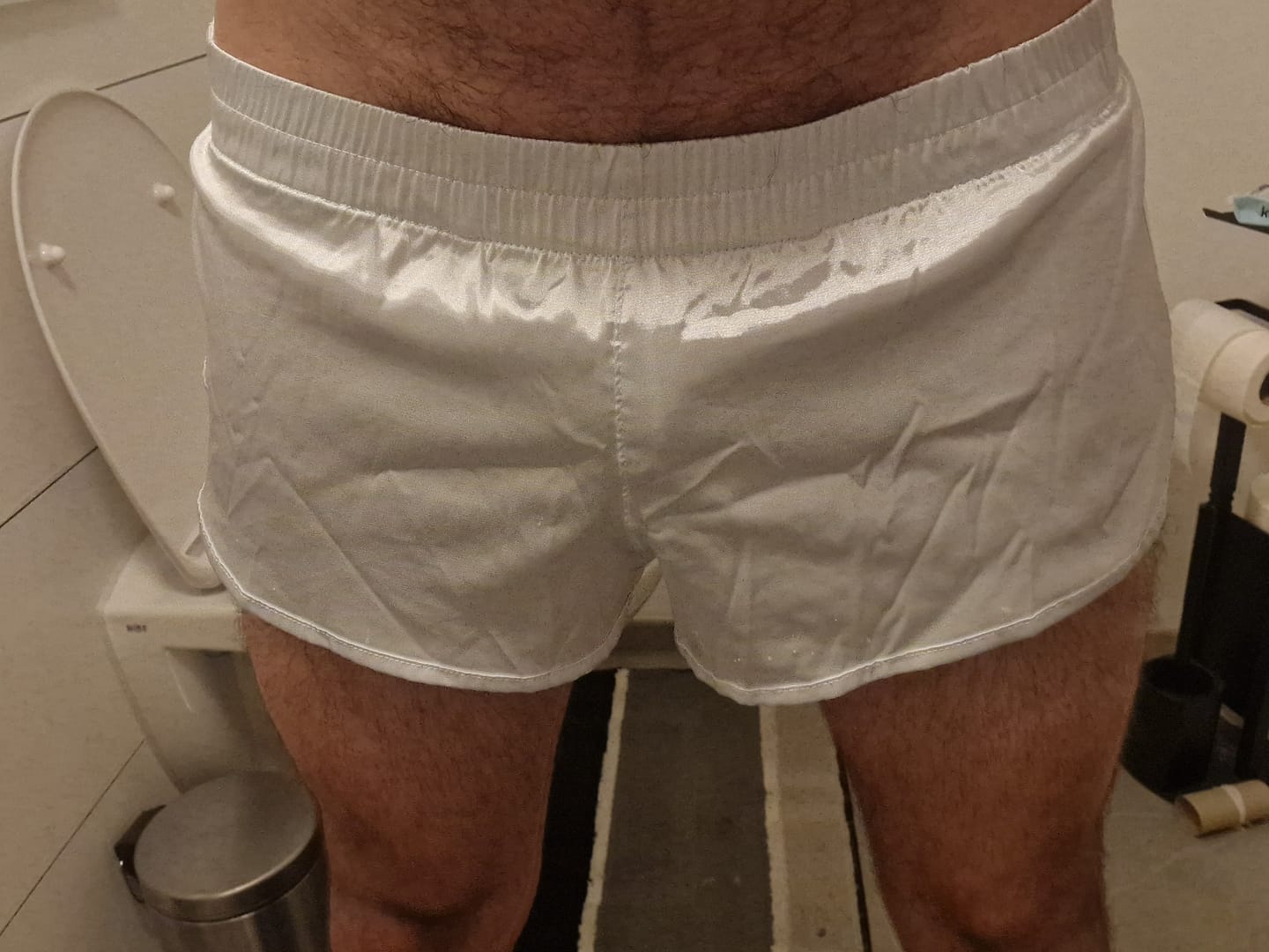 Customer photo review of Men's Ruffle Split Antibacterial Lightweight Boxers Briefs
