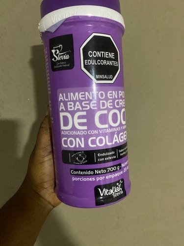 Customer photo review of Batido X 700g - Colágeno Hidrolizado sabor Vainilla-700 g