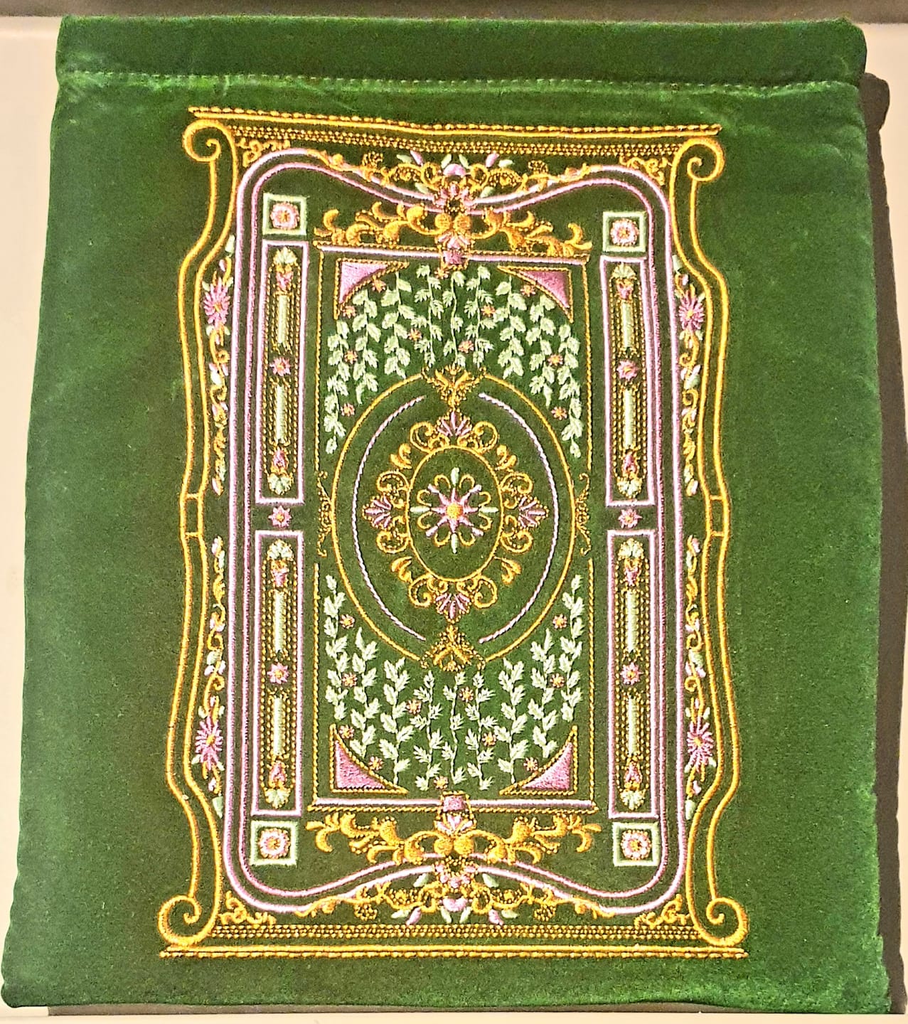 Customer photo review of Literati Book Sleeve - Forest Green