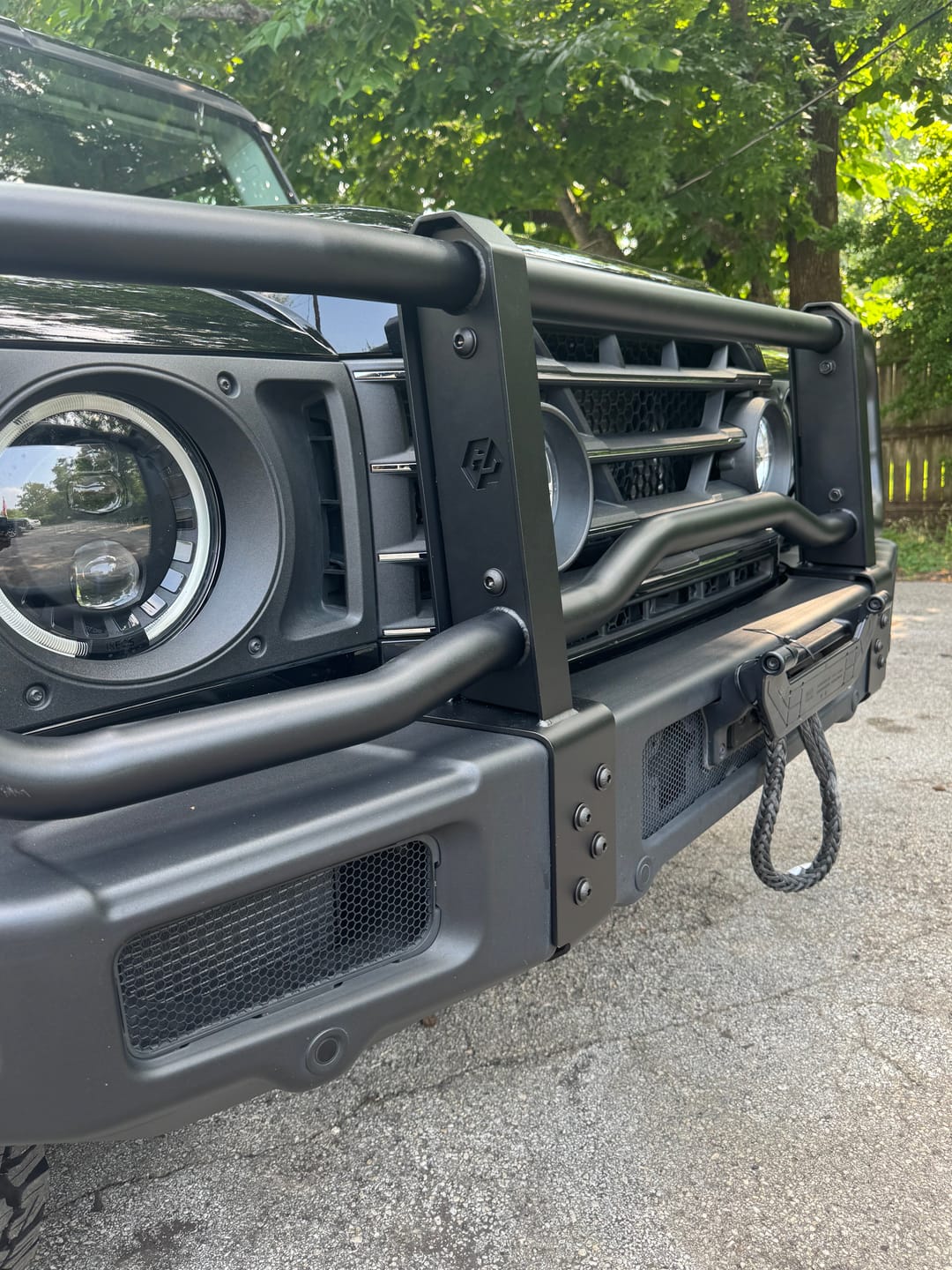 Customer photo review of Ineos Grenadier Bull Bar