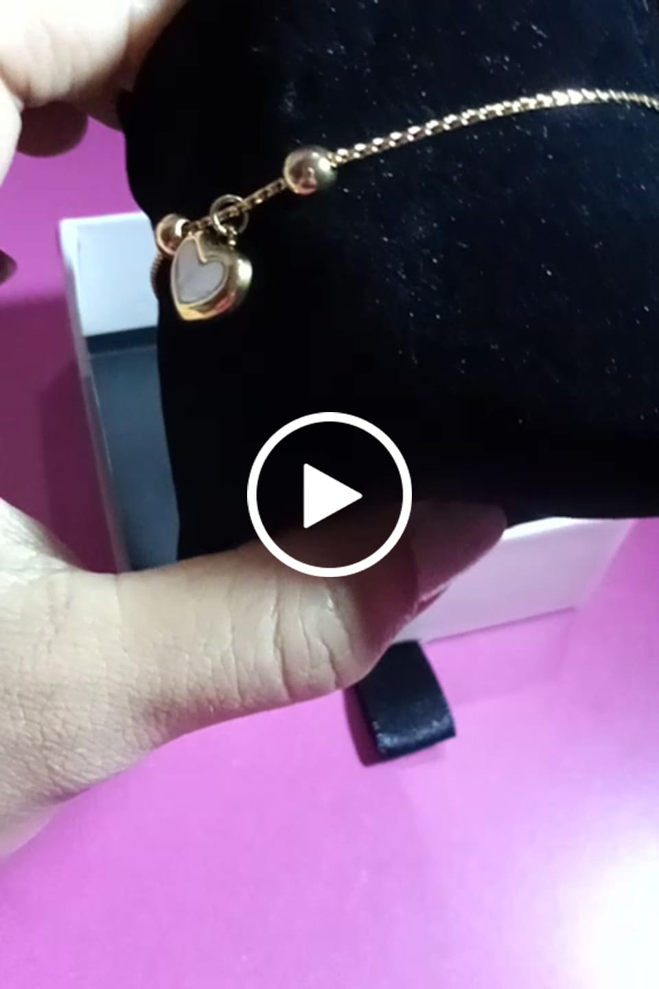Customer video review of Moonstone Love Bracelet
