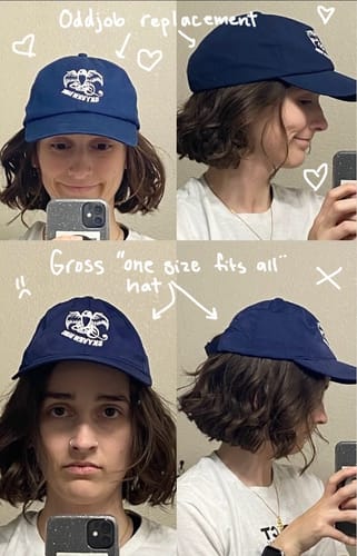 Customer photo review of Big Dad Hat Washed