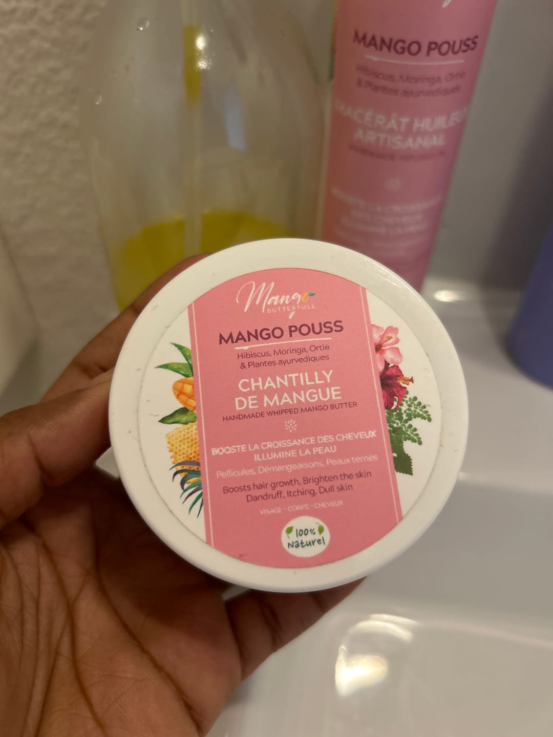 Customer photo review of Chantilly de Mangue POUSS