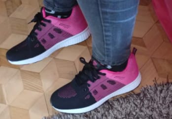 Customer photo review of Ortho Sport Max Zapatillas ortopédicas para el dolor de pies
