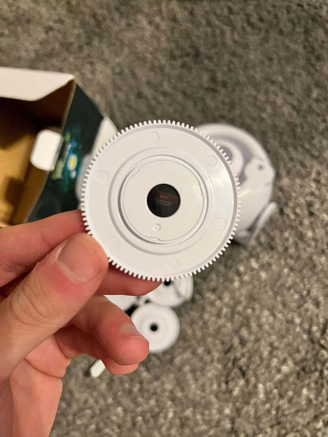 Customer photo review of (GIFTING OFFER) Godisabove - The Bible Projector (Comes with 6 Free Bible Verse Discs)
