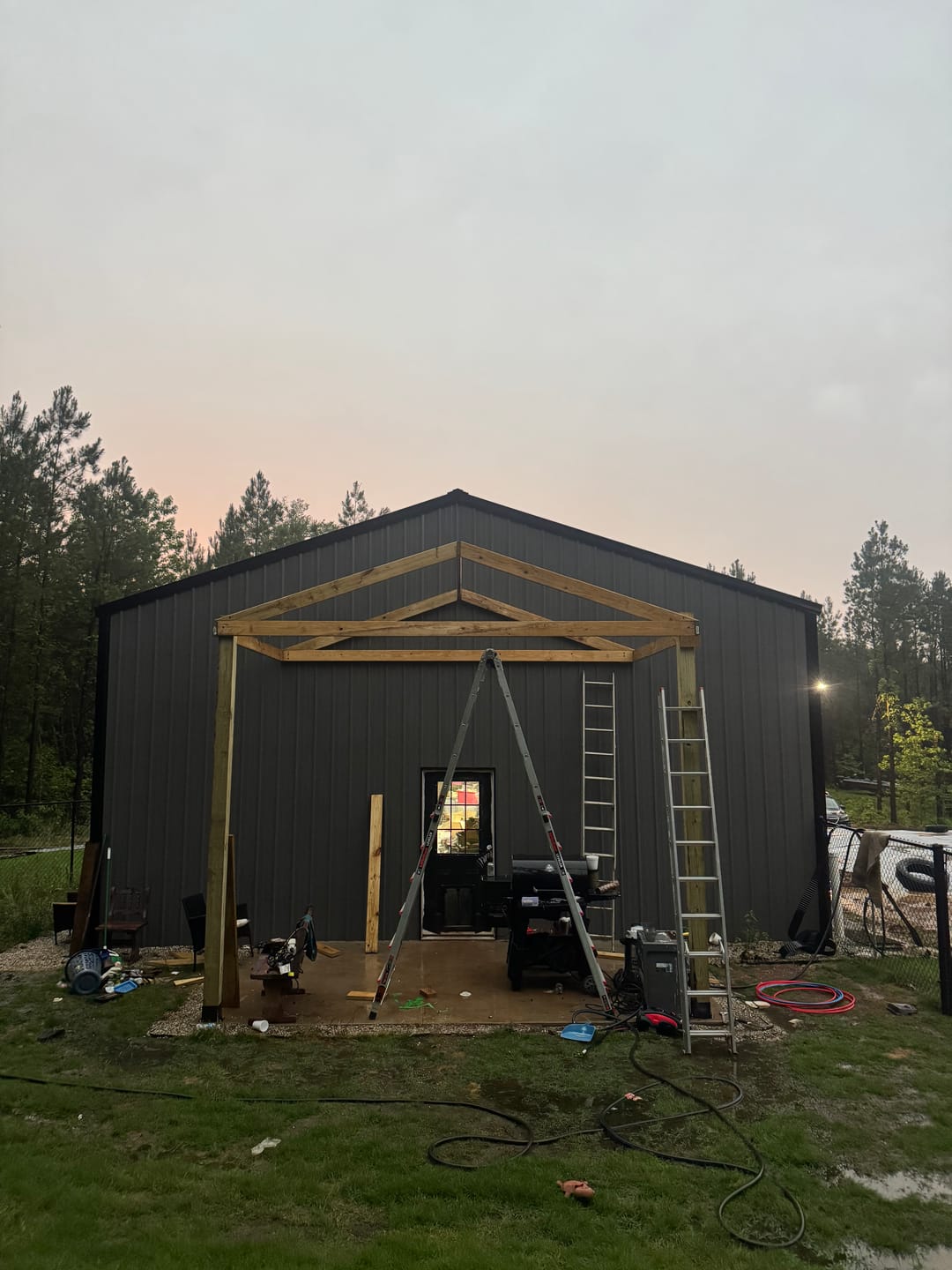 Customer photo review of Grills Between Glass 9 Lite Glass and Frame Kit (Half Lite)