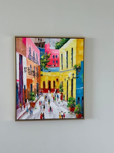Customer review photo for Colorful Painting #CA014