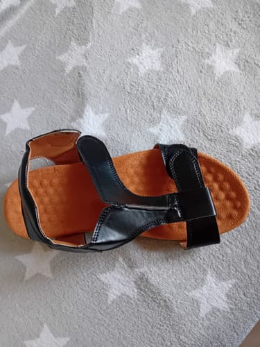 Customer photo review of Ergonomische Orthopädische Damensandalen für Schmerzlinderung - FlexOrtho