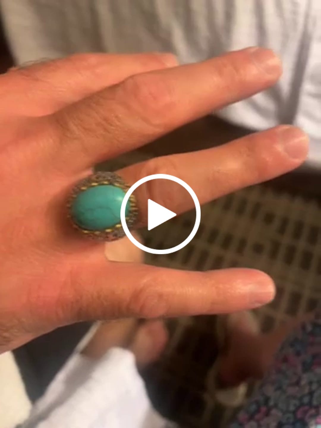 Customer video review of Legacy Turquoise Men's Ring