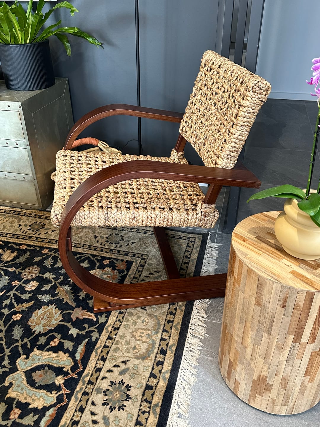 Customer photo review of French Modernist Armchair