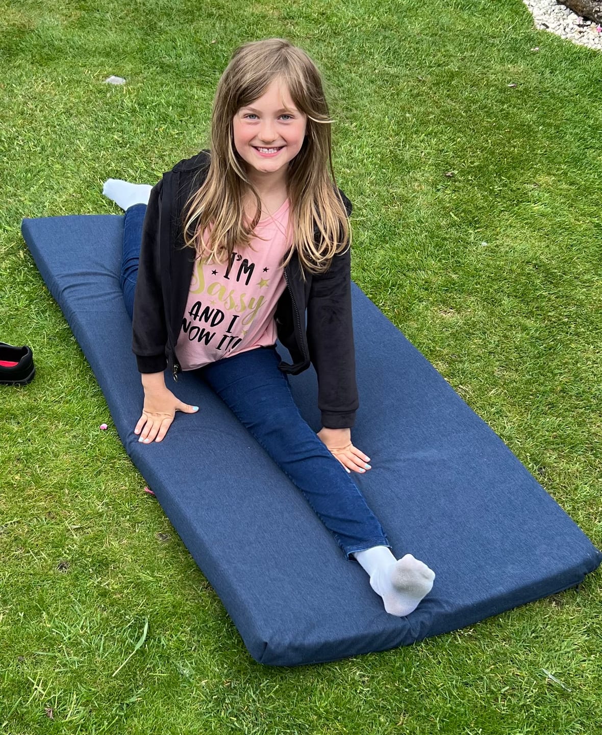 Customer photo review of Plain Water Resistant Polyester Fabric