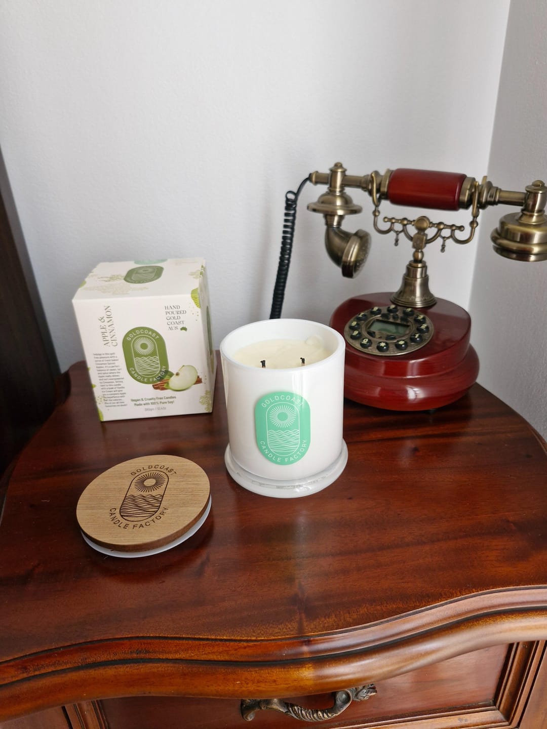 Customer photo review of Apple Cinnamon Candle 380g
