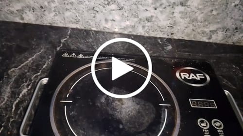 Customer video review of RAF Infrared Electric Stove - Russia Lot - 1 Year Warranty