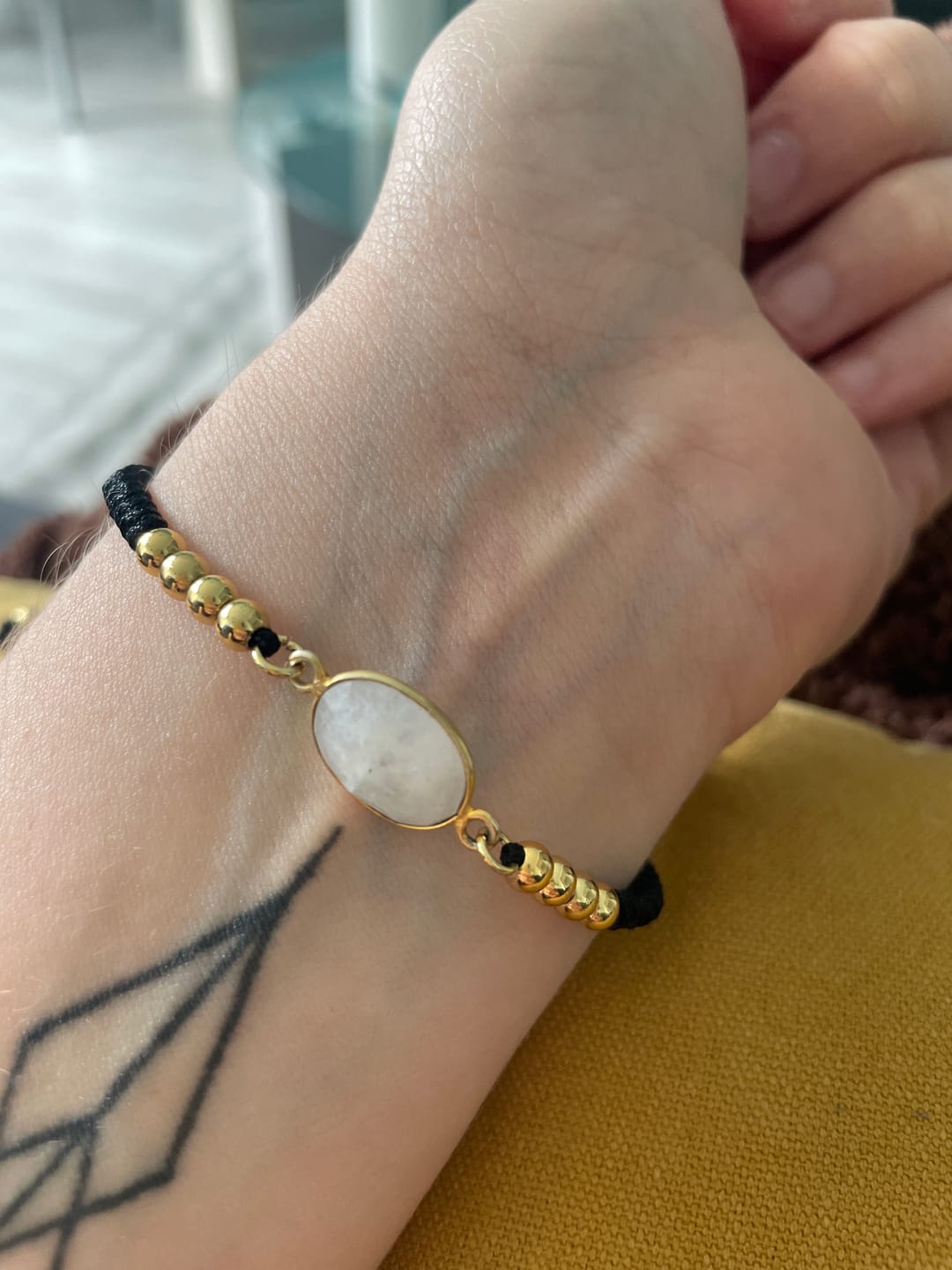 Customer photo review of Bracelet Fertilité Pierre de Lune