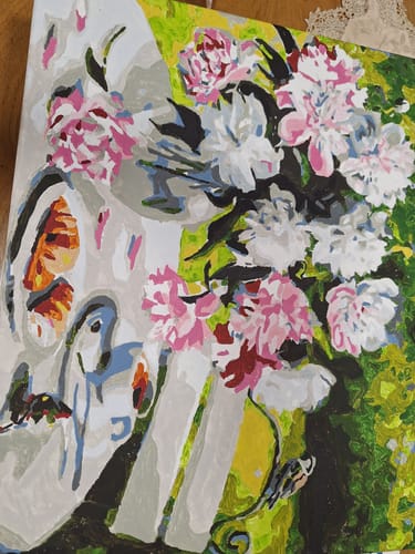 Customer photo review of צביעה לפי מספרים - BS29388