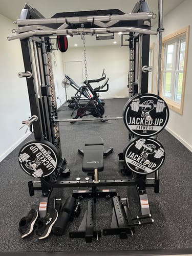 Customer photo review of Rubber Bumper Plates - Bundle Version